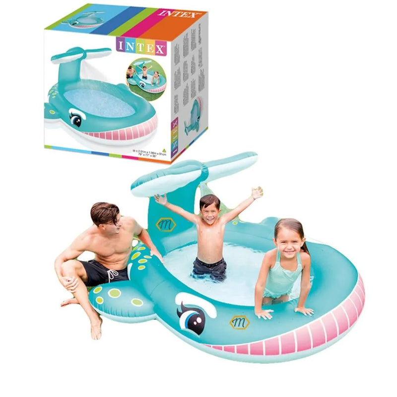 Piscina Infantil Hinchable Ballena